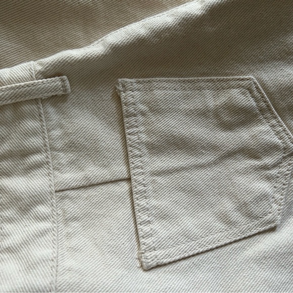 Oak + Fort Canvas Cropped Pants - Picture 3 of 4